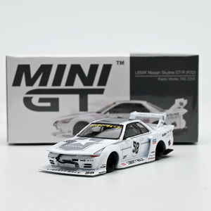 รถโมเดล MINIGT 1:64 Skyline GTR R32 <span class=keywords><strong>Kaido</strong></span> Works TAS 2025 ของเล่นเด็กผู้ชาย ของสะสม ของตกแต่งโต๊ะทำงาน - Product Image 5