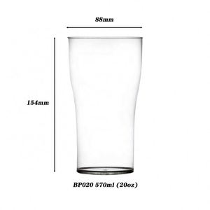 Vasos de Plástico Reutilizables de 20 oz Libres de BPA para Pub, en Oferta - Product Image 1