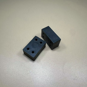 Connecteur d'angle en T en plastique personnalisé 25x38 noir en PP avec vis pour connexion de tubes carrés de portes et fenêtres - Product Image 2