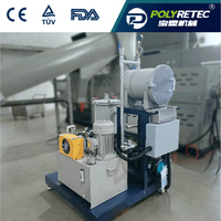 Ligne de granulation et d'agglomération de sacs PE en plastique à découpe annulaire par eau 150-200 kg/h, machine de granulation de sacs en PP raphia