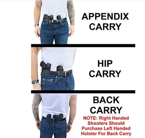 ซองปืนพกในแบบ <span class=keywords><strong>IWB</strong></span> ทำจากนีโอพรีนอเนกประสงค์ พร้อมช่องใส่แม็กกาซีนเสริม - Product Image 6