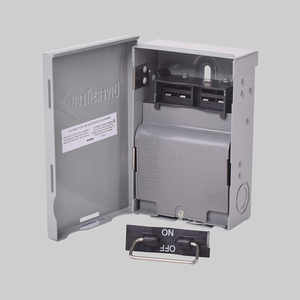 Interrupteur-sectionneur extractible YOD HVAC Contractor 60 A, 120-240 V, boîtier métallique intérieur, homologué UL pour applications domestiques et commerciales - Product Image 2