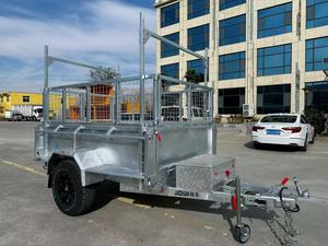 Remolque Volquete de Eje Único con Cubo de Rueda de Aleación de Aluminio y Caja Hidráulica para Neumáticos - Product Image 2