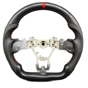 พวงมาลัยคาร์บอนไฟเบอร์พรีเมียมสำหรับ Subaru WRX STI อะไหล่เพิ่มสมรรถนะ - Product Image 1