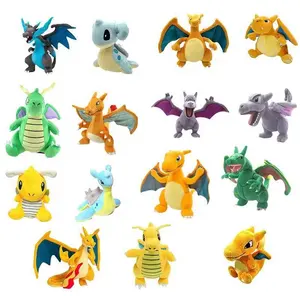 Großhandel Pika Chu Evolution feueratmung Charizard Dragon Xy Edition Mega Dragon Plüschpuppe Spielzeug für Jungen