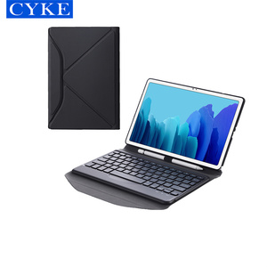 CYKE Triangle Support Tablet Sans Fil Magnétique Clavier Cas pour <span class=keywords><strong>Samsung</strong></span> Galaxy Tab <span class=keywords><strong>A7</strong></span> <span class=keywords><strong>SM</strong></span>-<span class=keywords><strong>T500</strong></span> <span class=keywords><strong>SM</strong></span>-T505 10.4 Pouces 2020 - Product Image 6