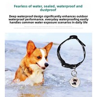 Collier GPS pour chat et chien avec Bluetooth 5.0 et matériau ABS - Anti-perte via téléphone portable