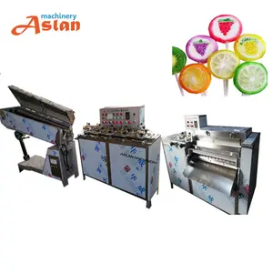 commercial candy stick cutter machine line/Embossed sugar rod cutting machine/handmade small round rainbow candy making machine