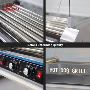 Máquina de cocina automática para perros calientes de salchichas de alta productividad Chuangyu 5/7/9/11 tubos actualizados al estándar nacional - Product Image 5
