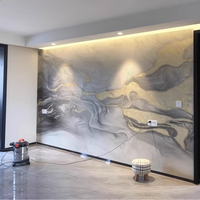 Nouvelle plaque murale en PVC effet marbre, résistante aux UV, au charbon de bambou, imperméable, pour villa - Design moderne et durable