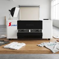 Machine d'impression DTF Sunika 300MM XP600 intelligente avec WiFi pour l'impression textile sur t-shirts