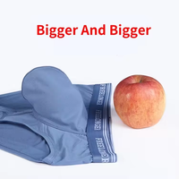 Caleçons ultra-souples pour homme avec pochette extra-large pour pénis, lingerie sexy en modal élastique pour pénis long, spécial gay, boxer érotique U-convexe