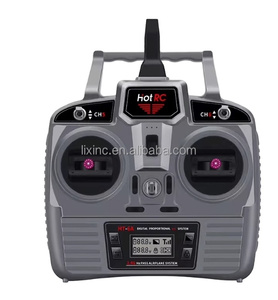 Hotrc HT-6A 2.4G 6CH <strong>Transmitter</strong> and FHSS 6CH Receiver Remote <strong>Control</strong> for FPV Drone <strong>Airplane</strong> <strong>RC</strong> Car Boat Ht-6aTransmitterHT-6A 2 - Product Image 1