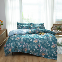 Parure de lit de luxe 4 pièces en 100 % coton, qualité hôtelière, avec housse de couette et 2 taies d'oreiller – Fournisseur direct usine