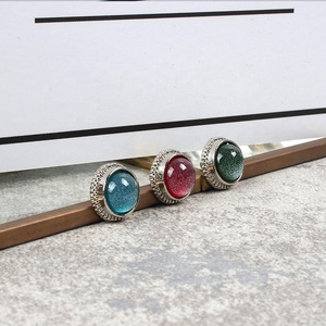 Multi Colors High Quality Wholesale Fancy Starry Candy Style <strong>Shank</strong> Sewing Fur Coat Sew-on <strong>Glass</strong> <strong>Buttons</strong> for Clothes Decorative - Product Image 5