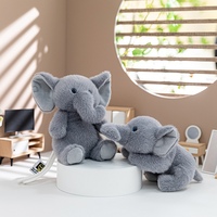Porte-clés mini éléphant en peluche Kawaii, pendentif doux en forme d'éléphant, ornement de sac à dos, cadeau d'anniversaire