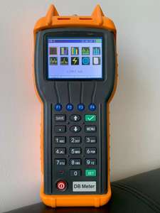 MS8000デジタルTV/RFアナライザーフィールドDVB-C付きアナログCATV <span class=keywords><strong>MER</strong></span> <span class=keywords><strong>BER</strong></span>メーターFTTH用必須光ファイバー装置 - Product Image 2