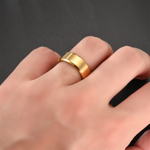 Anillo de tungsteno clásico de 8 mm en <span class=keywords><strong>6</strong></span> colores para hombre, anillo de acero inoxidable cepillado para mujer, alianza de boda, accesorios de joyería para parejas - Product Image 5