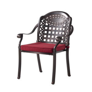 Juego de Mesa y Sillas de Exterior Premium - Aluminio Bronce Resistente a la Intemperie para Patio y Terraza - Product Image 2