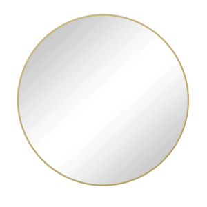 Gold Circular Wall Mirror 39 Inch Metal Framed Round Mirror for Bathroom Living Room Vanity Dressing Mirror - Product Image 2