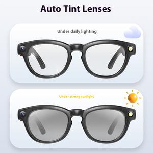 Nouvelles lunettes intelligentes Q8 |   Similaire à Ray-Ban <span class=keywords><strong>Meta</strong></span> |   Appareil photo 8MP |   Enregistrement HD |   Lunettes de soleil |   Traduction |   Enregistrement vocal Appel téléphonique - Product Image 3