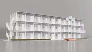 Structure en acier à panneau sandwich en Chine Maison préfabriquée en conteneur avec emballage plat Chine Structure en acier léger vivant en gros - Product Image 5