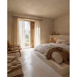 Elegante Acabado Interior Monolítico Sin Juntas de Yeso Chukum Premium para Escaleras, Diseño Arquitectónico Moderno con Efecto de Sombra Cálida - Product Image 3