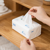 Utilisation polyvalente pour le nettoyage, l'essuyage et le démaquillage Produit essentiel pour les familles nigérianes Mouchoirs en papier pour le visage