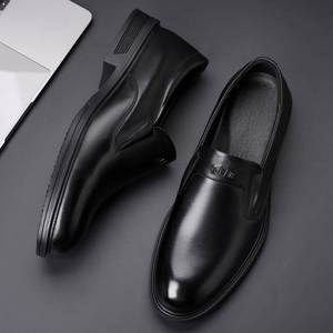 Nuevos Zapatos Casuales de Piel de Primera Calidad para Hombre, Estilo Británico Formal de Negocios, Zapatos de Piel Genuina - Product Image 4