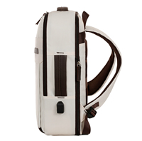Sac à dos pour ordinateur portable de grande capacité extensible personnalisé avec port de charge USB pour les voyages d'affaires, le bureau et l'école