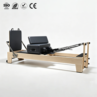 Machine de Pilates Reformer ZENJOY en bois d'érable massif de qualité supérieure pour la maison et le studio, équipement professionnel d'entraînement du tronc