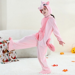 Michley Animal Fantasy Costume Collection <span class=keywords><strong>7</strong></span>-12Y avec fermeture éclair et sweat à capuche Seal/Polar Soft Fleece Rompers (School Play Ready) - Product Image 1