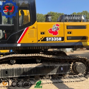Excavatrice sur chenilles SANY SY335H d'occasion |   Excavatrice hydraulique de 33,5 tonnes |   Machinerie de construction lourde à vendre - Product Image 1