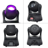 Lampes laser miniatures 40W RGBW avec contrôle DMX512, 13 canaux LED, éclairage hôtelier, indice de protection IP33