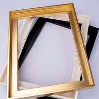Moulures de cadre flottant en PS pour toiles, style moderne, vente en gros, fabricant sur mesure, pour l'art mural