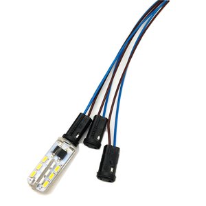 G4 Led pha lê giữ đèn gốm vít phong cách Trắng & Đen Bóng đèn ổ cắm có kích thước 10cm đến 100cm - Product Image 5