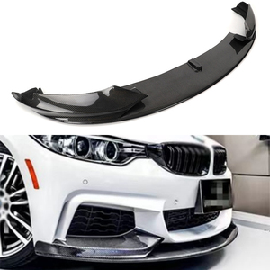For 4 Series F32 F33 F36 2013-2020 Style Carbon Fiber Sports Front Lip Accessory Kit Polished Easy Installation - Product Image 1