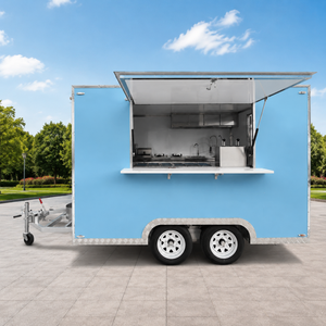 Gerobak Makanan Keliling Dijual Truk Makanan Trailer Makanan Dengan Dapur Lengkap Gerobak Es Krim Carritos Foodtruck - Product Image 1