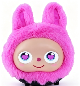 Nuevo Altavoz de la Serie de Peluches <span class=keywords><strong>Raab</strong></span> con Tacto Facial, 8 Modos de Video, Altavoz Bluetooth con Cambio de Color - Product Image 1