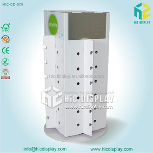 Tùy chỉnh xoay Kính mát hiển thị đứng có thể gập lại tông sàn hiển thị giá hic hiển thị giấy sóng Miễn phí phí - Product Image 4