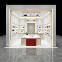 Vitrine de Luxe Personnalisée pour Parfums avec Éclairage LED, Vitrine en Verre Multifonctionnelle, Présentoirs de Magasin de Détail OEM ODM pour Showroom