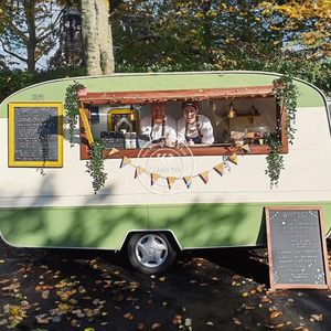 Chariot de restauration rapide et mobile 2025 pour popcorn, camping, cuisine, caravane, remorque de camping, avec certification CE, pour la vente de nourriture - Product Image 4