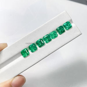 אבני חן ספיר קולומביאני הידרותרמיות מעבדה, חיתוך אסֶר, לא מוכנות לתכשיטים, במידות 5x5-10x10 מ\\\"מ, בסיטונאות - Product Image 4