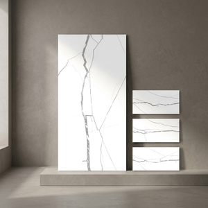 Modern 600x1200mm Betel White Sintered Stone Porcelain Tiles 60x120cm <b>Wall</b> Floor Tile 24x48in for Outdoor Hall Bathroom 20mm - Product Image 1