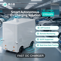 Chargeur portable haute capacité KXRN5314, robot de charge intelligent pour véhicules électriques, 80-120 kW, camping-car