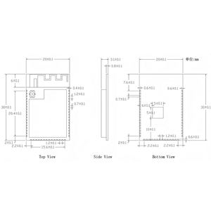 WK515 ตัวอย่างฟรี <span class=keywords><strong>ราคา</strong></span>ดี โมดูล IoT <span class=keywords><strong>Wifi</strong></span> 2.4ghz สำหรับสมาร์ทวอทช์ - Product Image 4