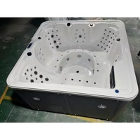 Pour les complexes hôteliers : Baignoire de massage par hydrothérapie avec jets d'eau, jacuzzi gonflable