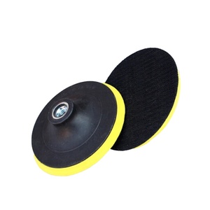 4 Inch Plastic Backer Foam Pad for <strong>Marble</strong> Stone Granite Sandpaper <strong>Polish</strong> - Product Image 1