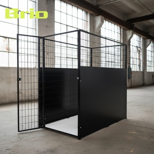 Cage de rangement modulaire en treillis métallique <span class=keywords><strong>Brio</strong></span> pour sous-sol d'appartement, casier à vélos avec verrouillage en acier robuste pour effets personnels - Product Image 1