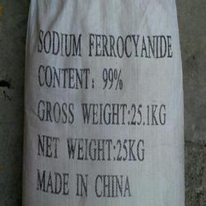 CAS 13601-19-9 E535 Ferrocyanure de sodium en poudre, agent chimique auxiliaire à prix compétitif - Product Image 4